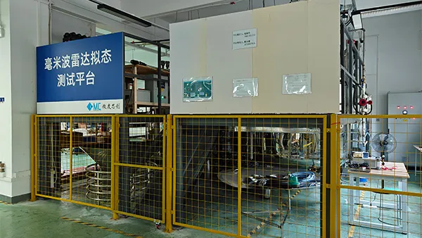 Plataforma de pruebas de simulación de radar de ondas milimétricas