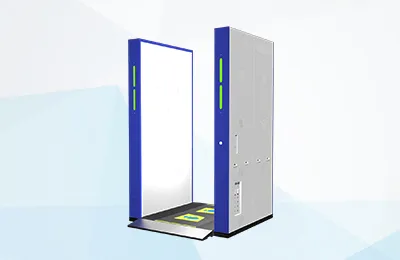 Escáner de seguridad corporal (sin techo)