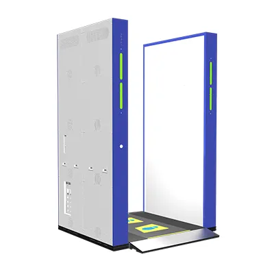 Escáner de seguridad corporal (sin techo)